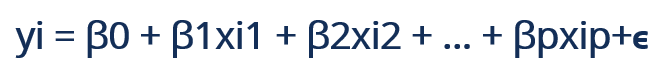 Multiple Linear Regression - Formula