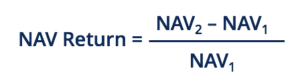 NAV Return Formula using Total NAV
