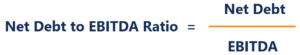 Net Debt to EBITDA Ratio Formula (aka Debt/EBITDA)