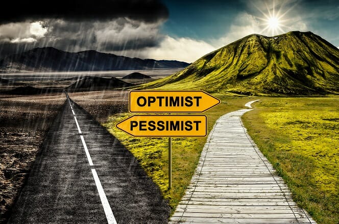 Is and pessimistic what difference between the optimistic Optimistic vs.