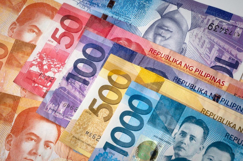 US Dollar To Philippine Peso in PHP 