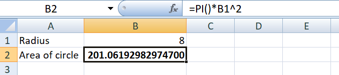PI Function in Excel - Formula, Examples, How to Use PI Function