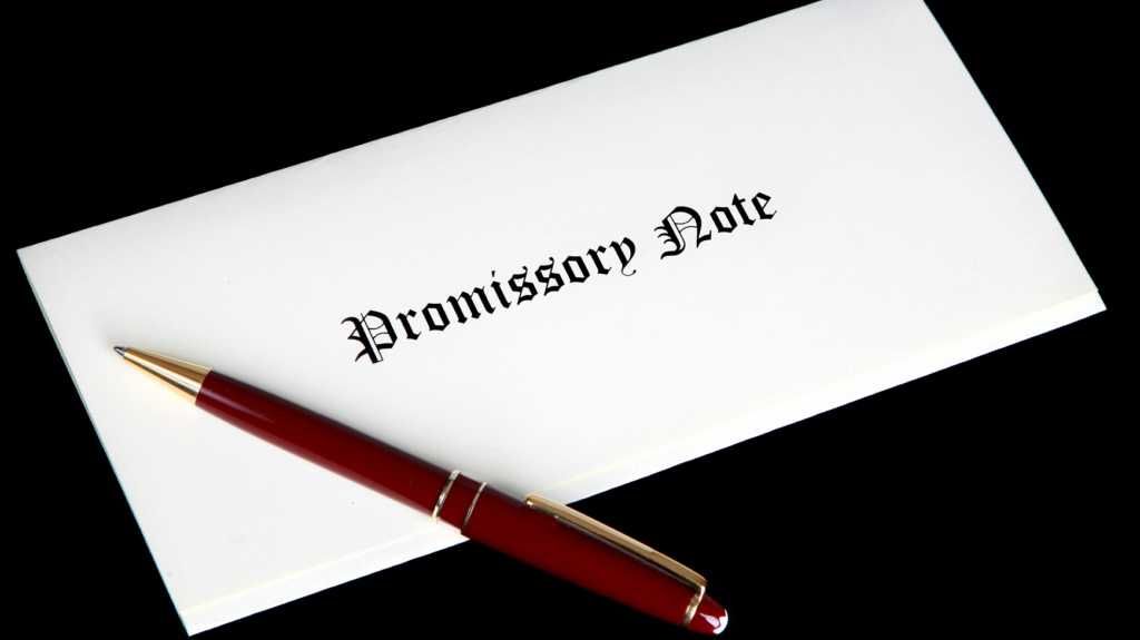 promissory note letter