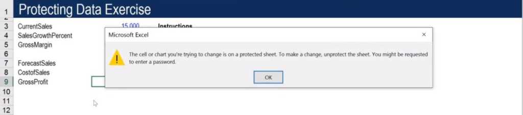Protecting Data - Example 3