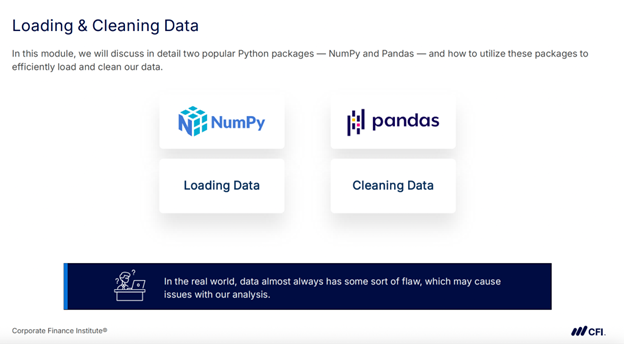 Python in Finance - Loading & Cleaning Data