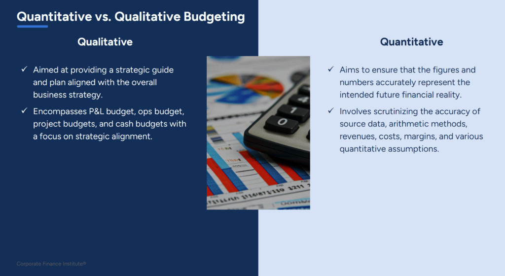Quantitative vs. Qualitative Budgeting