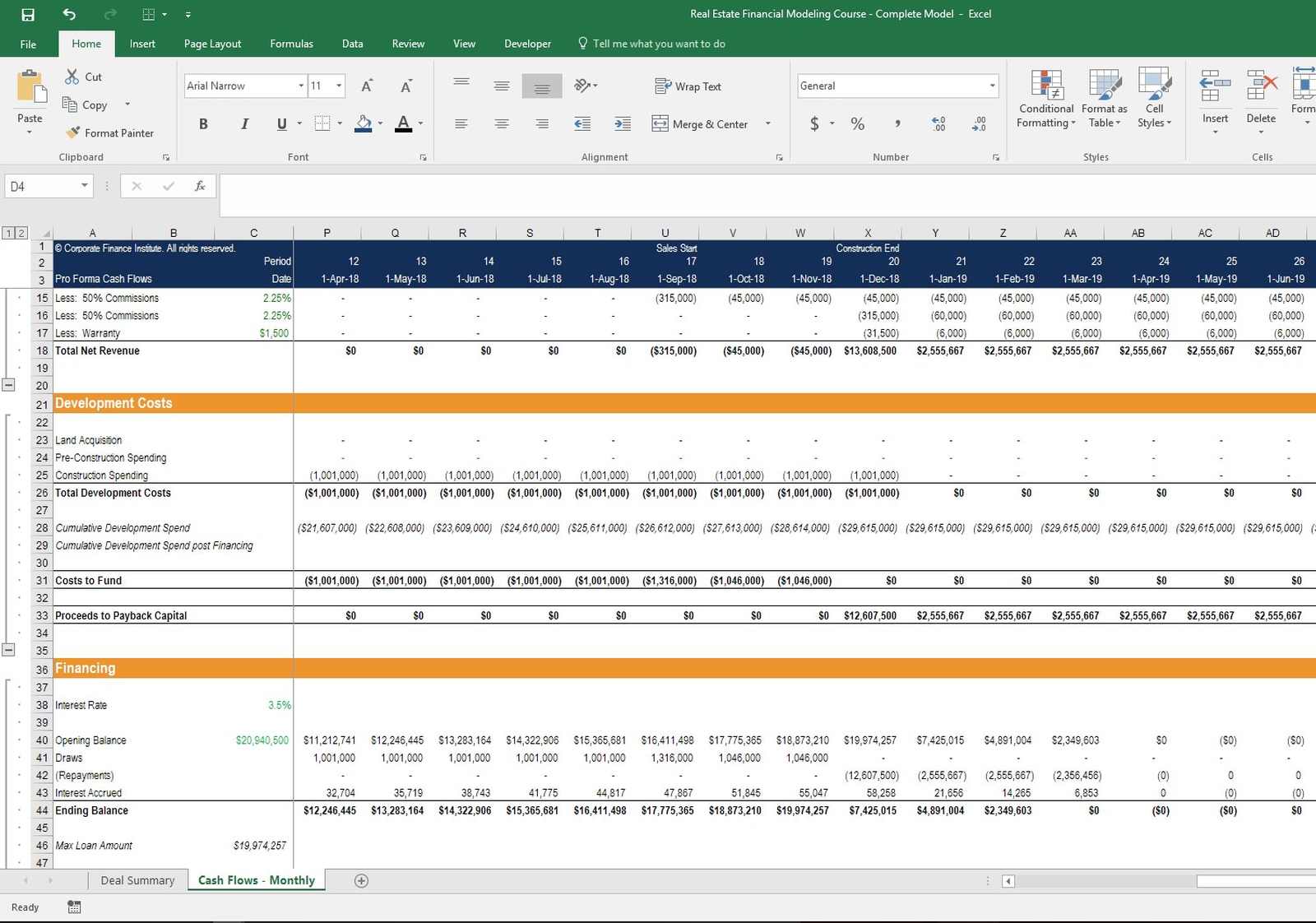 REFM Real Estate Financial Modeling Online Course