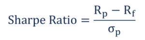 Sharpe Ratio - Formula
