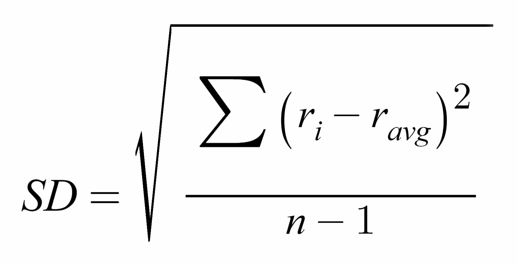 Standard Deviation - Overview, Calculation & Finance Applications