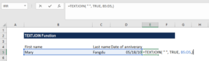 TEXTJOIN Function - Examples, How to Join Text in Excel