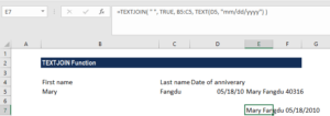 TEXTJOIN Function - Examples, How to Join Text in Excel