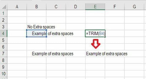 Advanced Excel - TRIM
