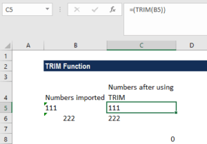 TRIM Function - Formula, Examples, How to Use TRIM in Excel