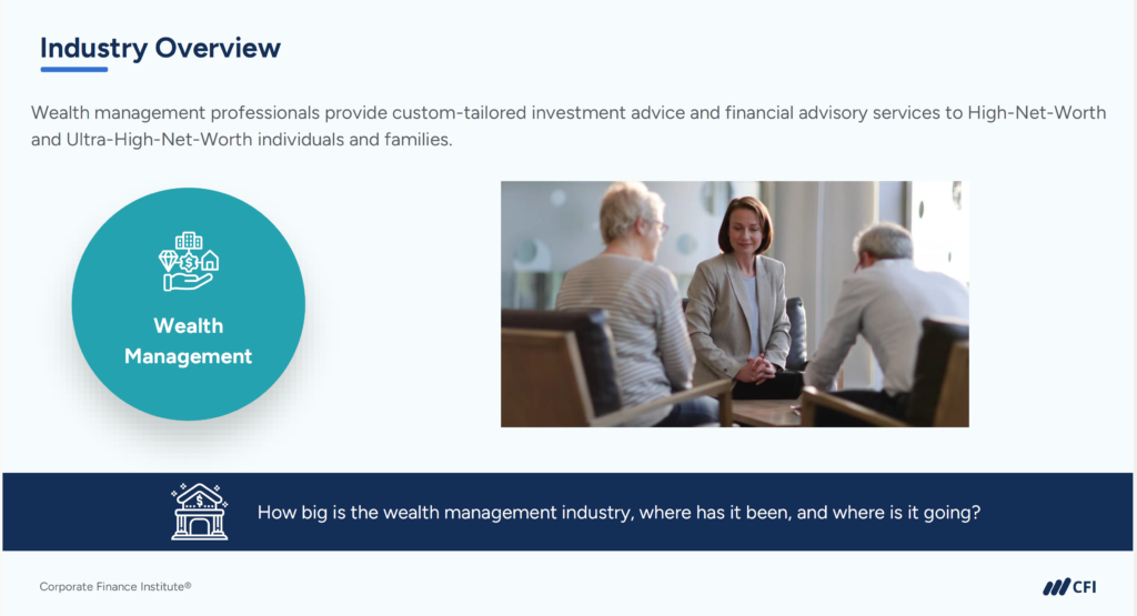 Wealth management industry overview